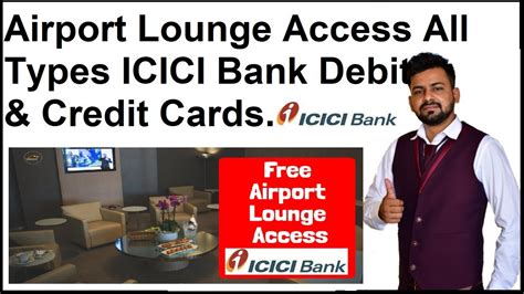 icici smart shopper debit card airport lounge access|ICICI bank platinum debit card.